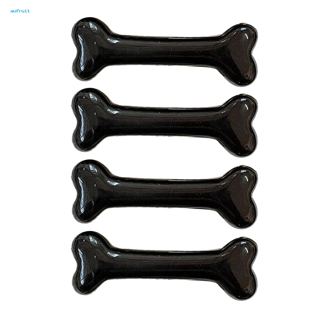 Fun Hairpins 4pcs Girls Bone Shape Non-slip Hair Clips Thick Fine Straight Styling Accessories for Birthday Party Cospla