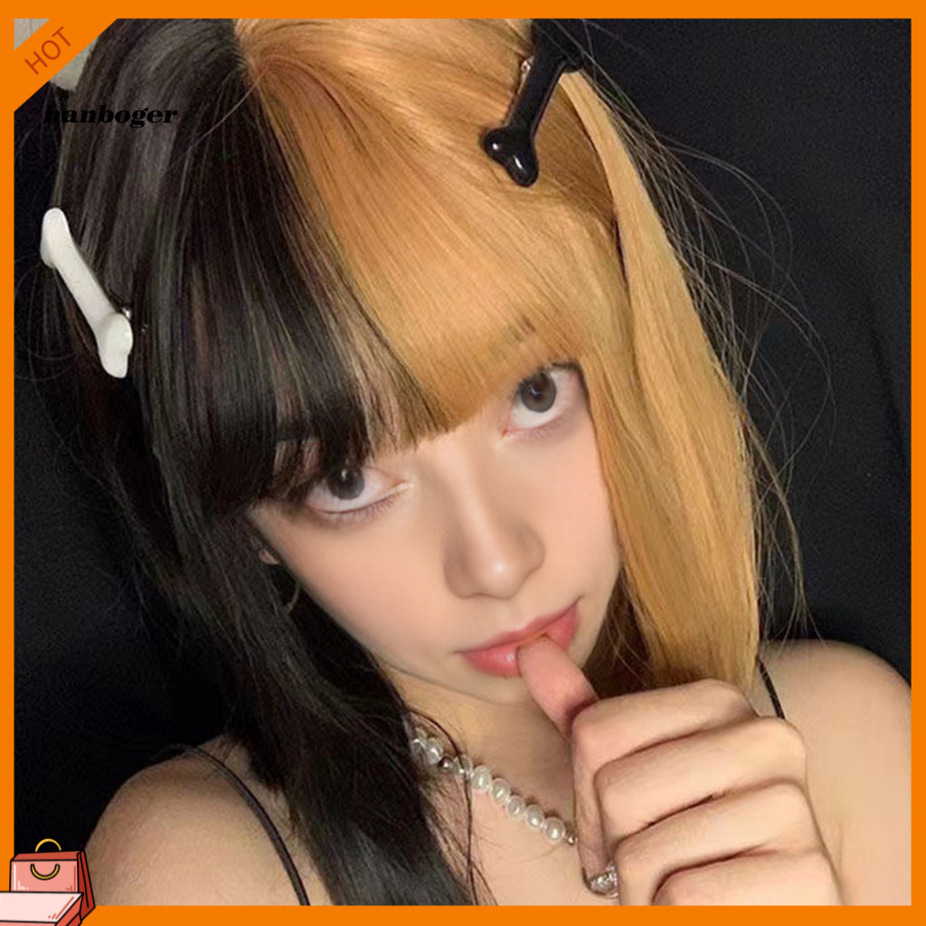 Eye-catching Hair Accessories Girl Clips 4pcs Girls Bone Shape Hairpins Non-slip Thick Fine Straight Styling for Birthda