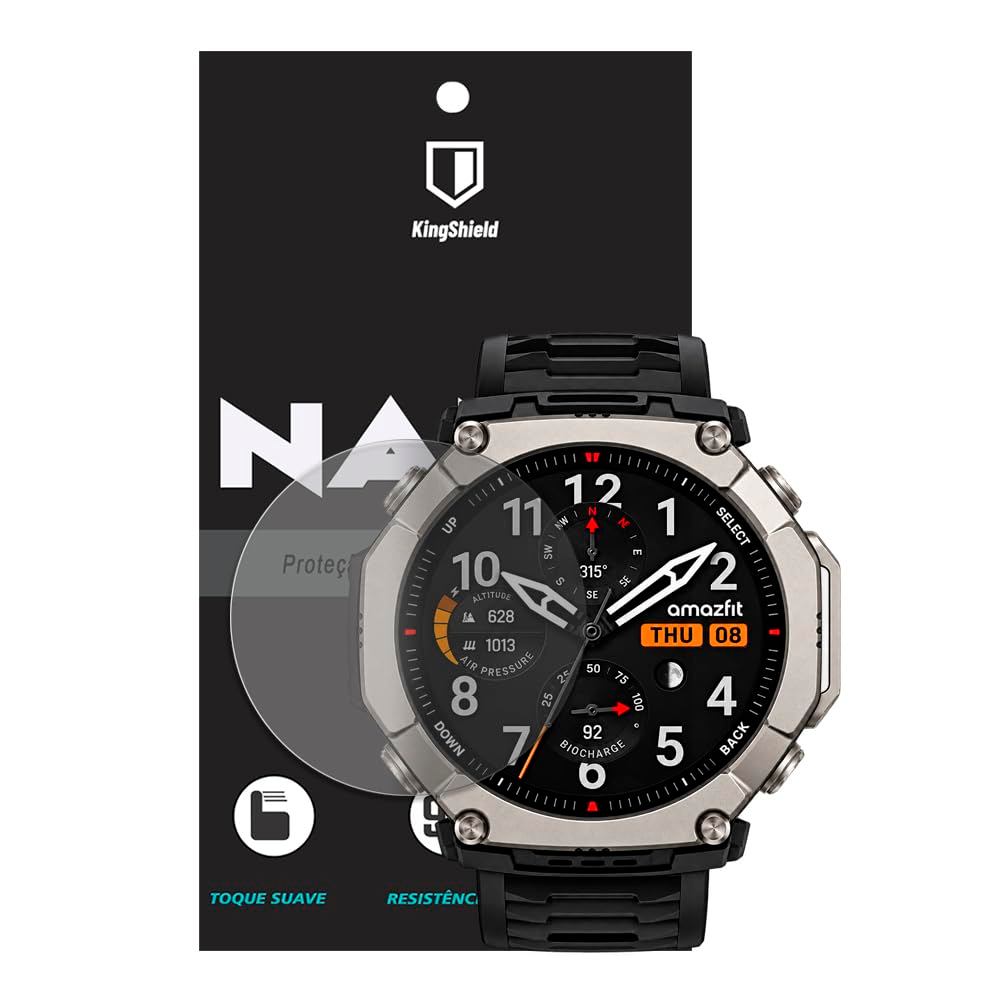 Película Para Amazfit T-Rex Ultra 2 Kingshield Nano Vidro (2xUnids)