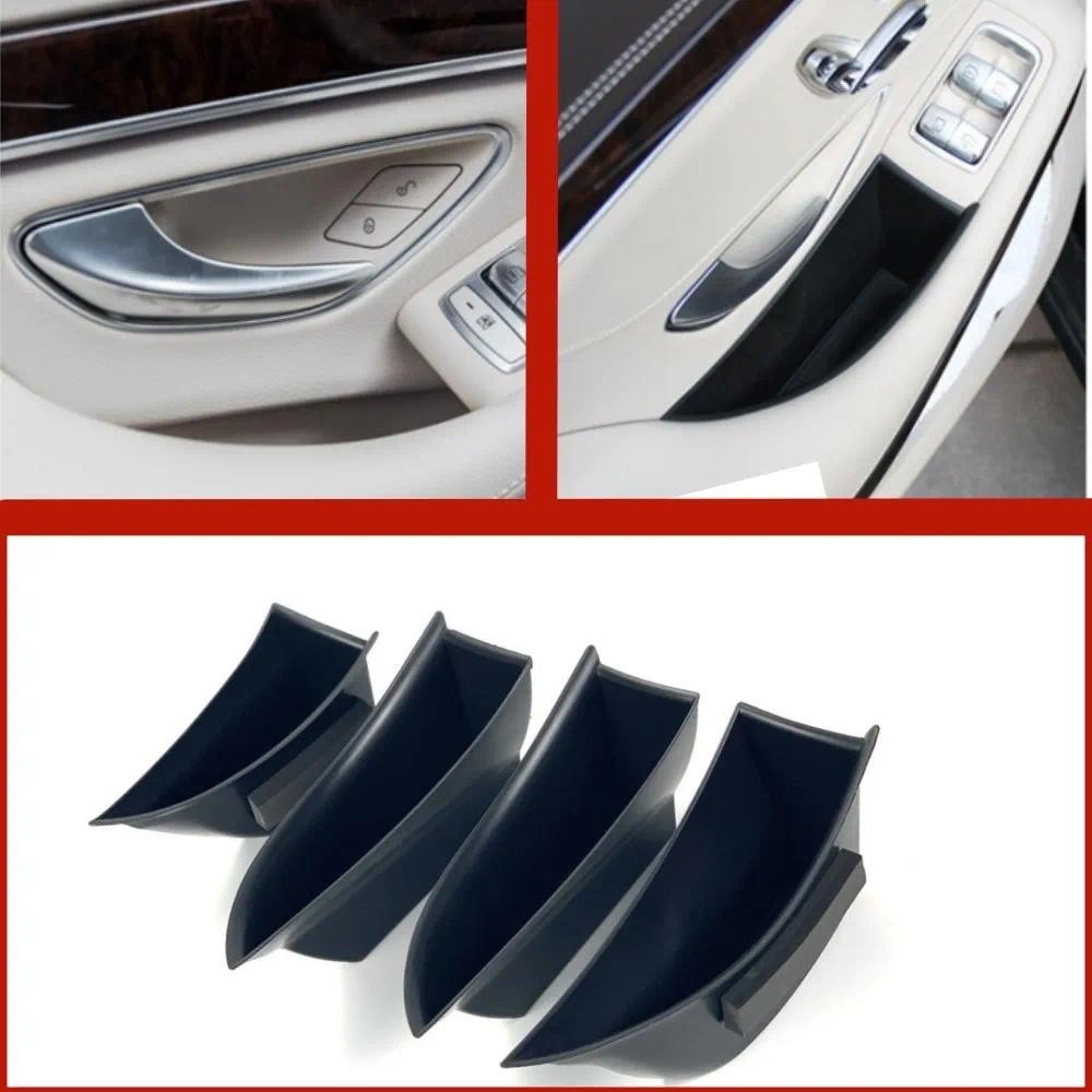 Caixa De Armazenamento Da Maçaneta Porta Do Carro Apto Para Mercedes Benz S Classe W222 S320 S350 S400 S500 2014-2020 Su