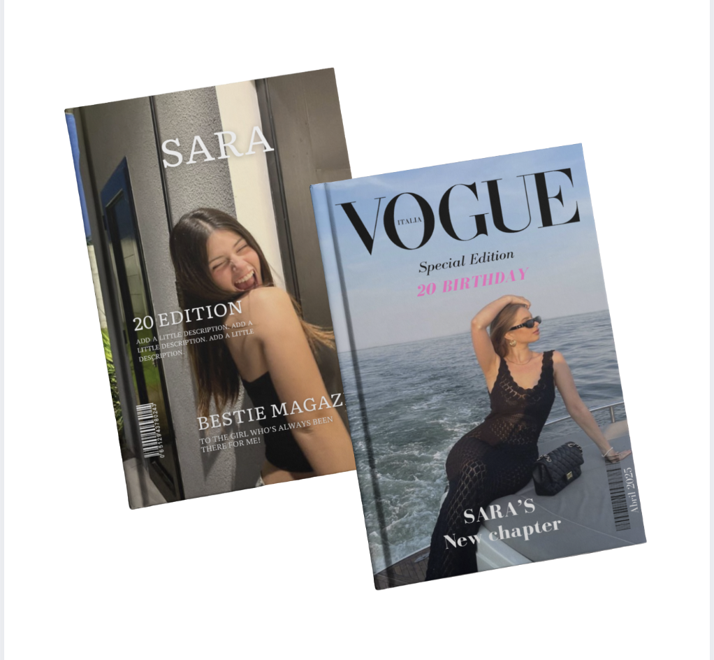 2 Best Friend Birthday Magazine