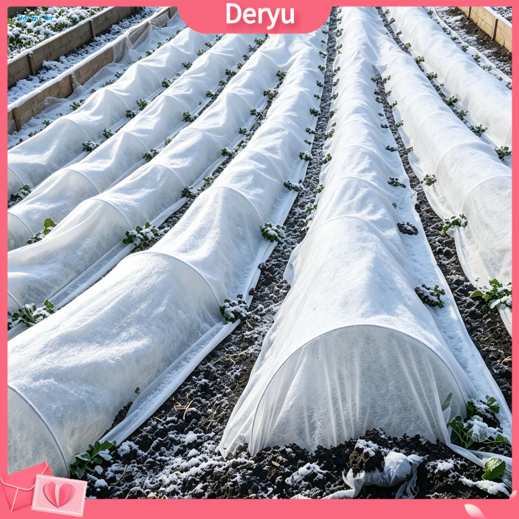 Non Woven Fabric for Agriculture Garden Plant Frost Protection Cover – Breathable Non-woven Row Blanket for Seedlings