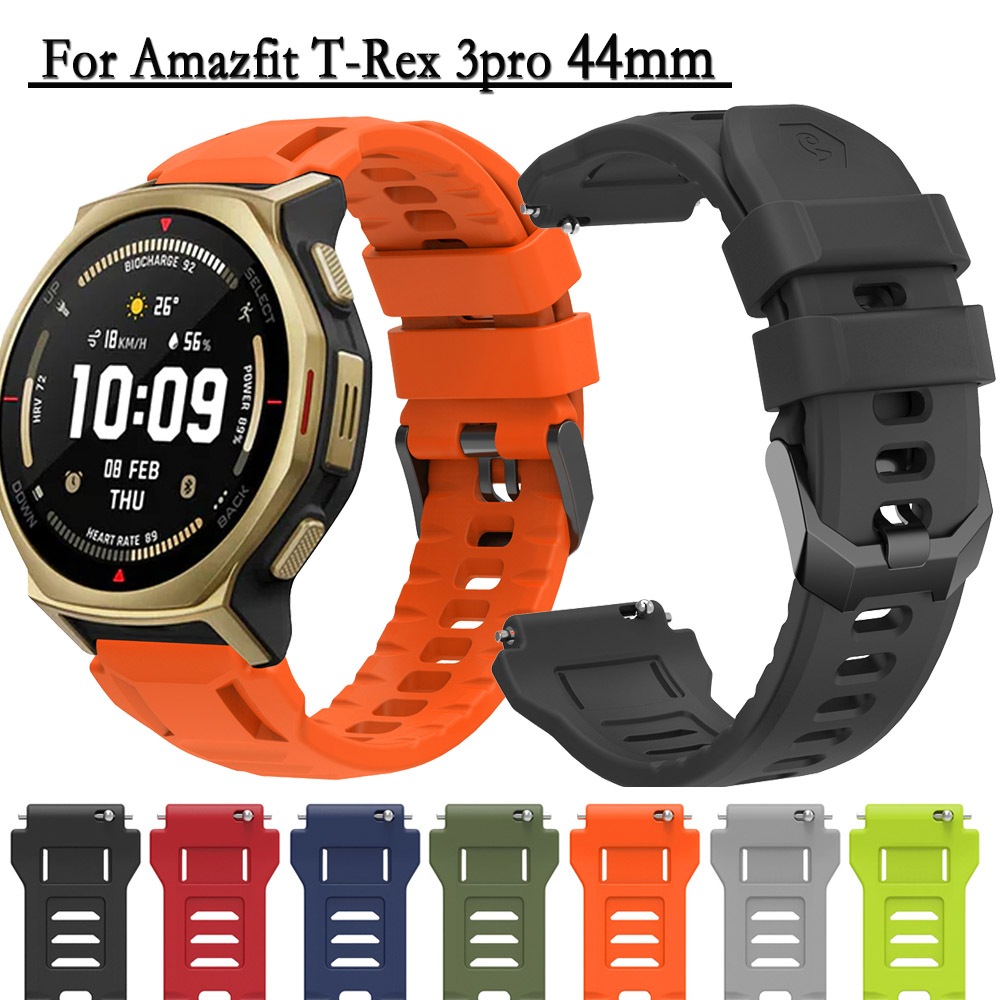 Pulseira De Silicone Para Huami Amazfit T-Rex 3pro 44mm Feminina Adequada