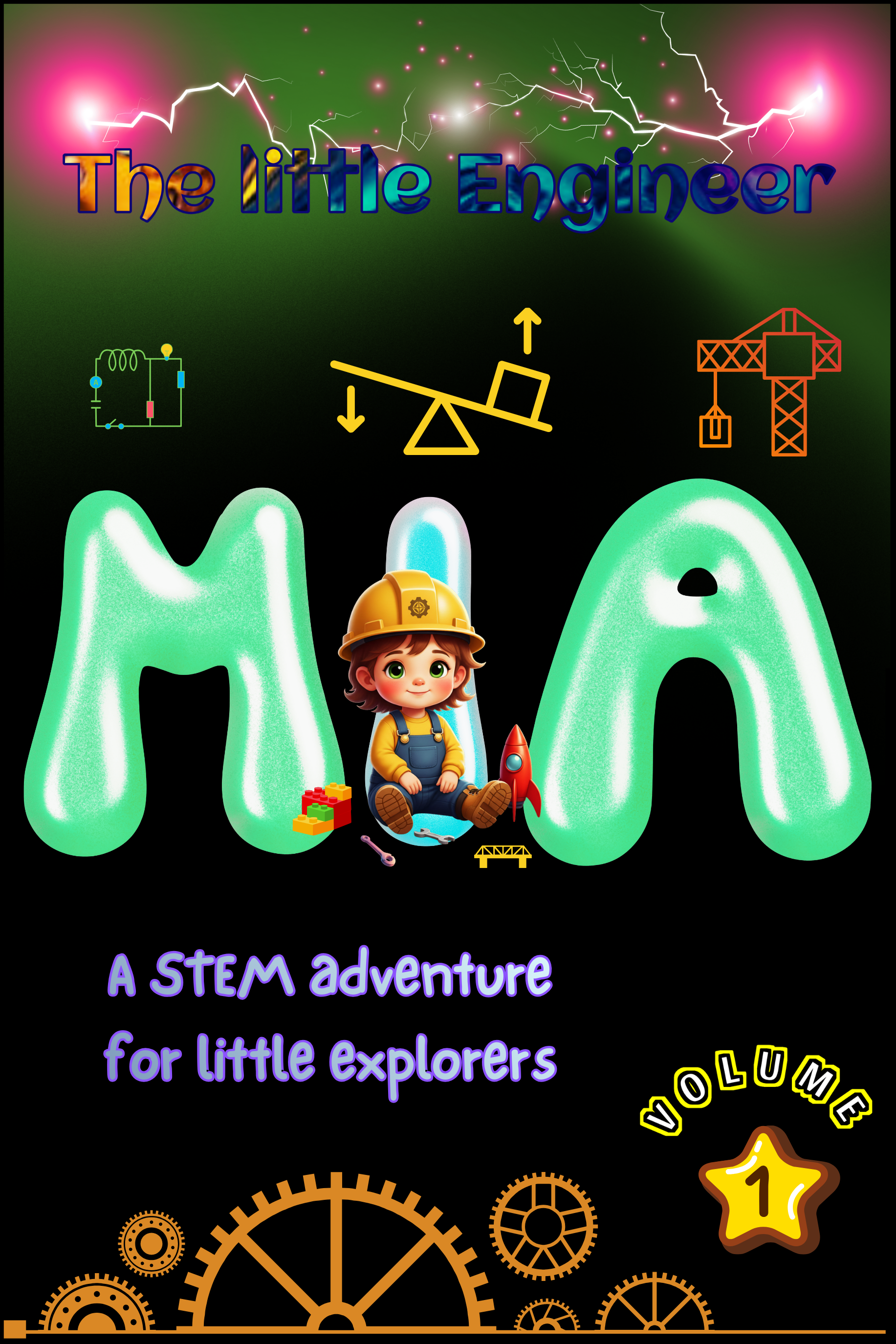 STEM Bilingüe para Niños: El Método Mia - Inglés con Ingeniería (Vol. 1)