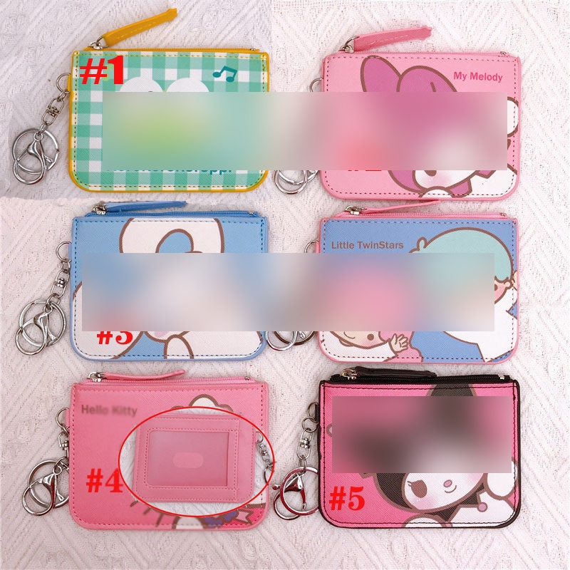 Bolsa Kawaii Coin Purse Fashion Mini Porta-Cartões Bonitinho Carteira Para Mochila Pingente Kids Gift