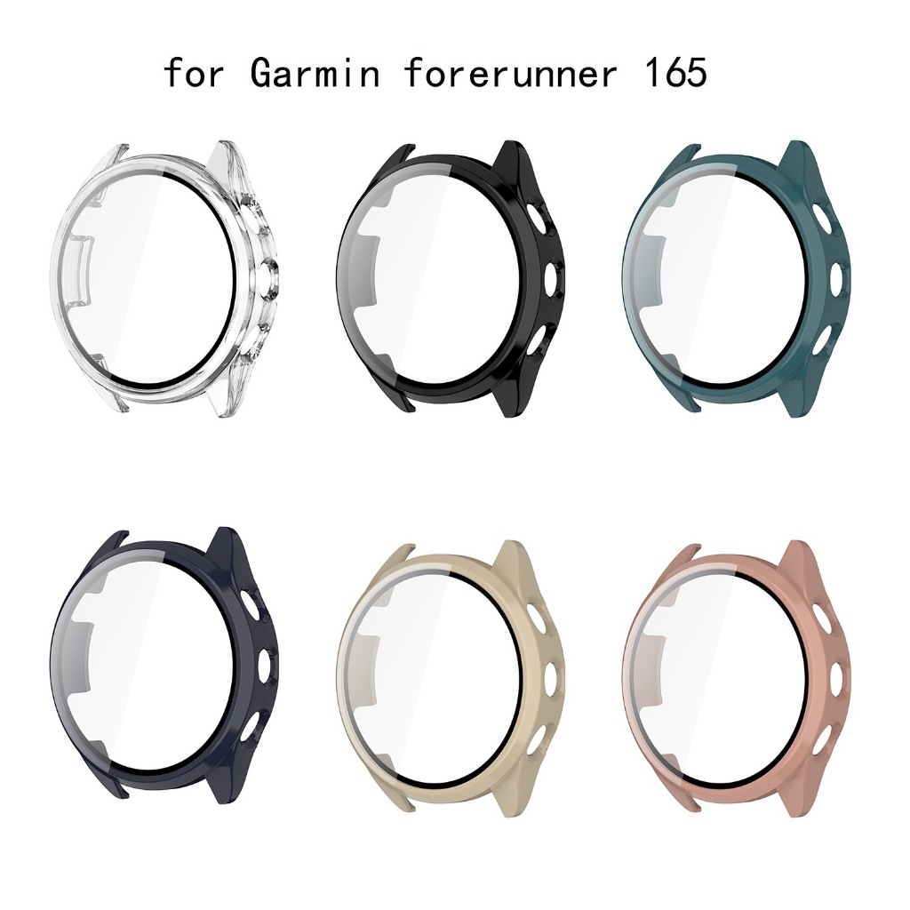 Capa Case Com Proteção Na Tela Compatível Com Garmin Forerunner 165