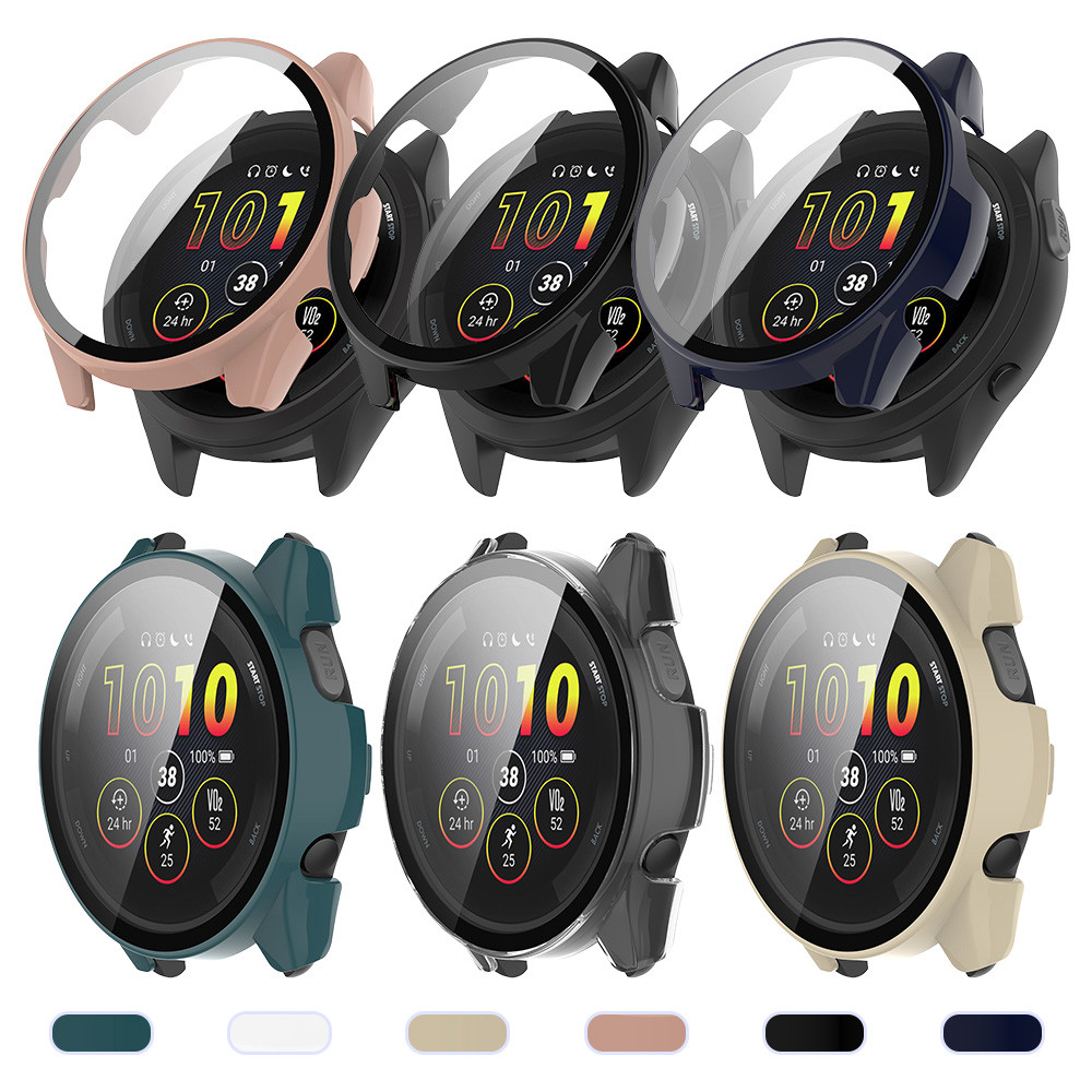 Capa De Vidro Temperado Para PC Garmin Forerunner 165/165 Protetor De Tela Musical Acessórios De Protetora Smartwatch Mu