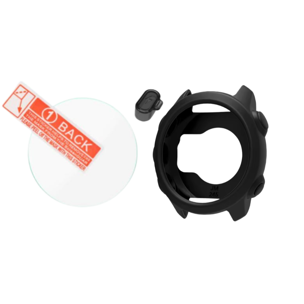 Capa Case Tpu Compativel Para Garmin Forerunner 245 / 245 MUSIC