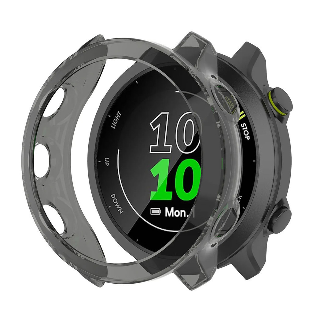 Capa case compatível com Garmin Forerunner 55 + Película de Vidro