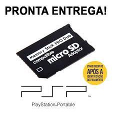 Adaptador Cartao Memoria Micro Sd Memory Stick Ms Psp Camera