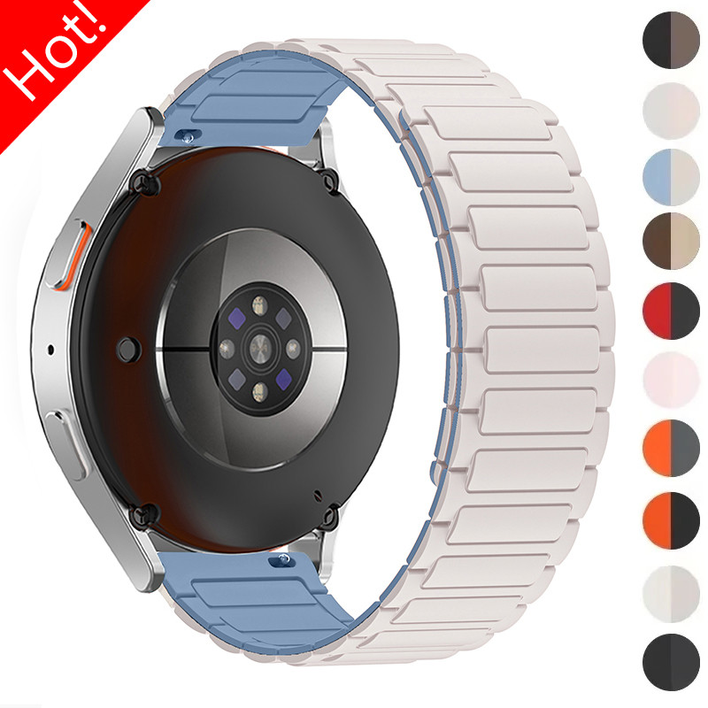 Pulseira Magnética De 22MM Para Huawei Watch GT 6/5/4 46MM GT6 Pro 46MM 18mm De Silicone 41mm