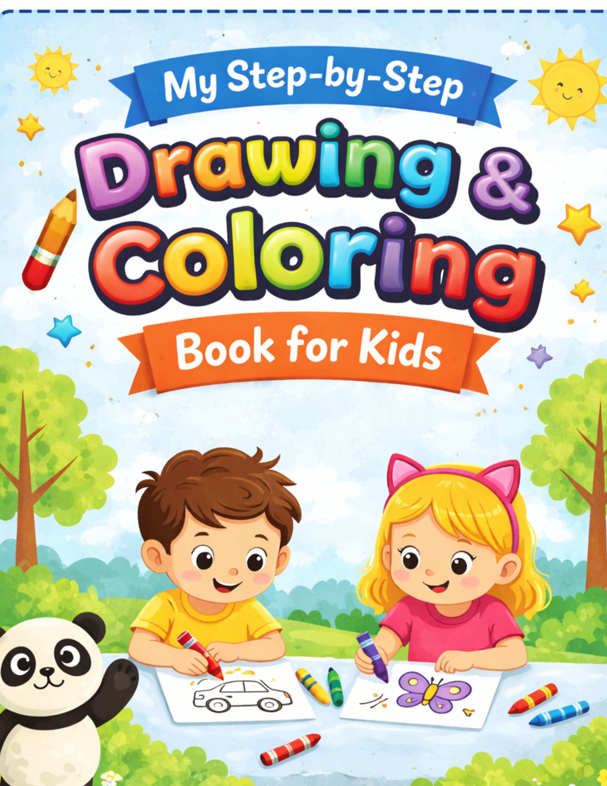 Libro para Colorear Animales Adorables – PDF Imprimible para Niños