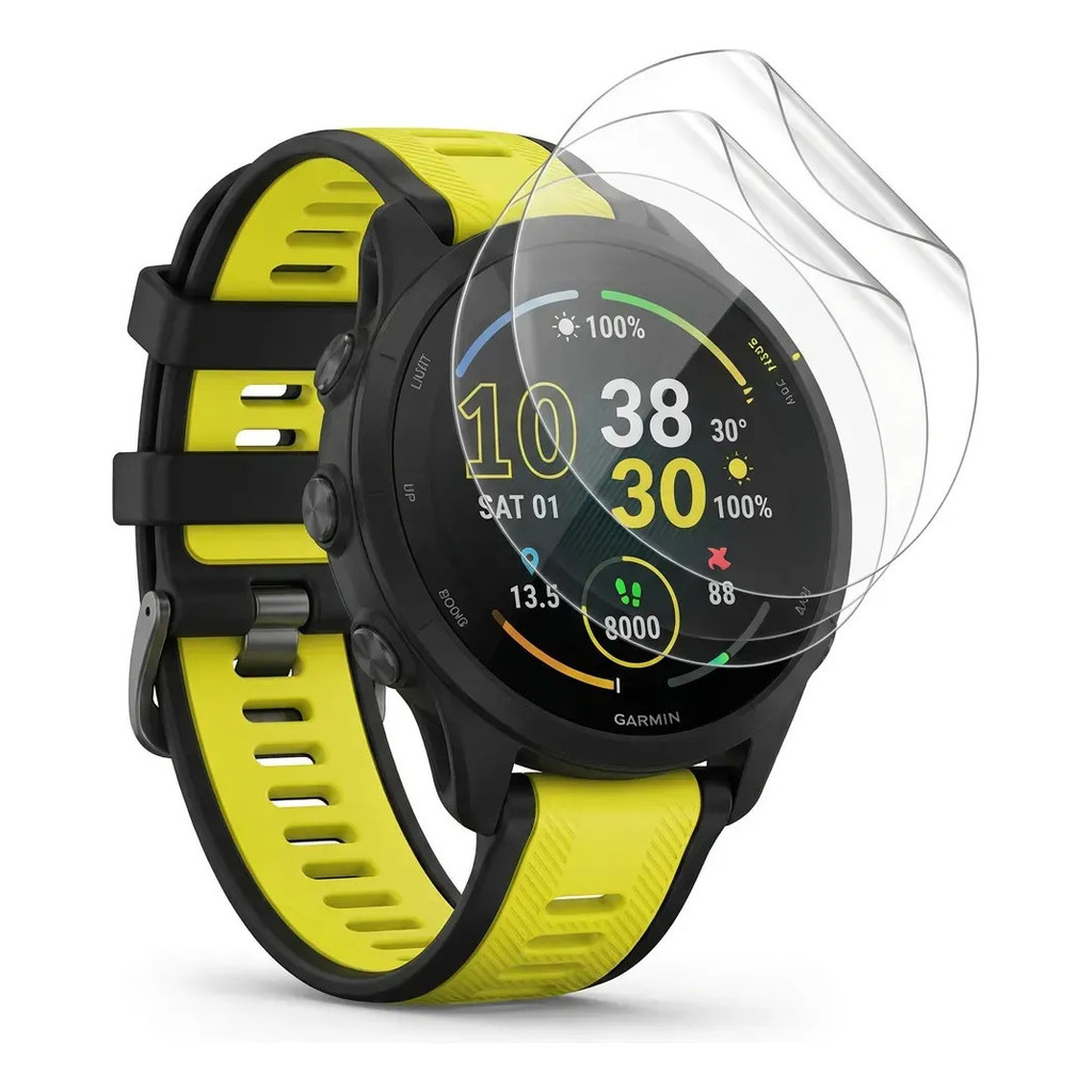 Kit 3 Películas Proteção Tela Para Garmin Forerunner 170