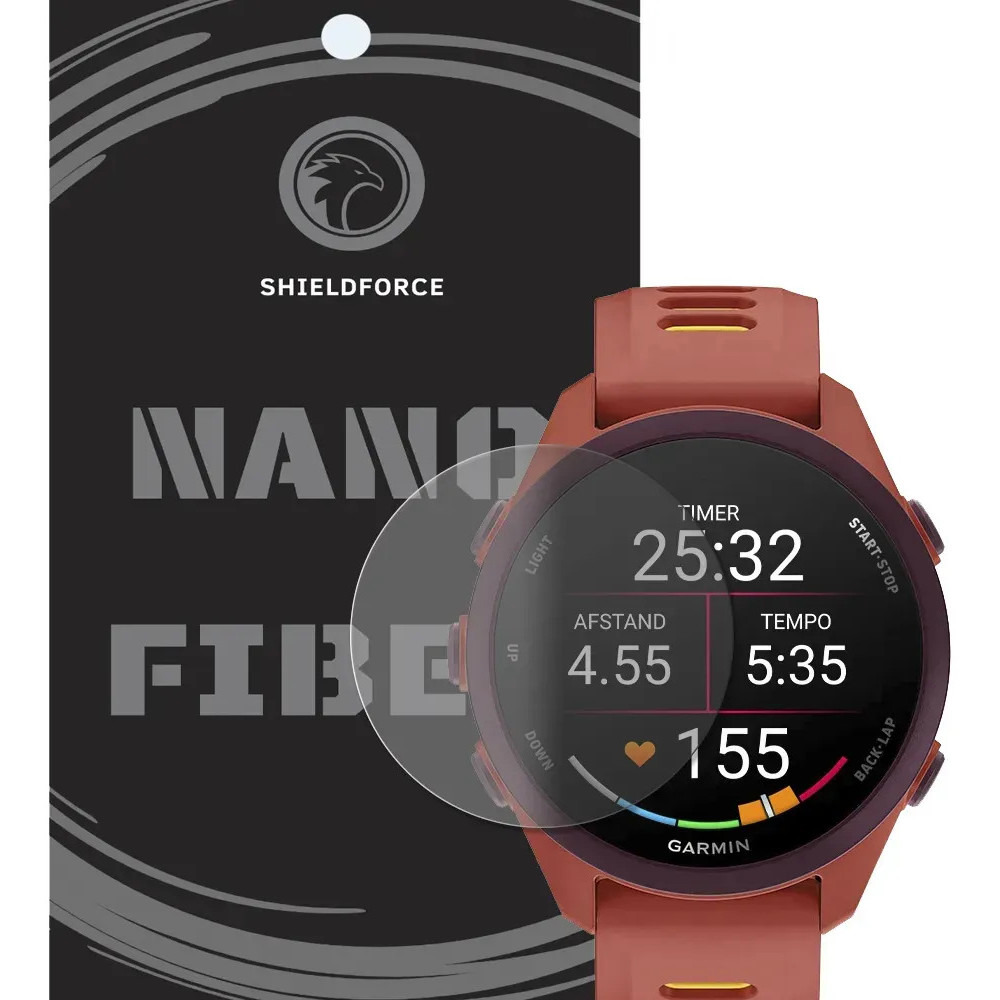 Película Garmin Forerunner® 170 Fácil Aplicação