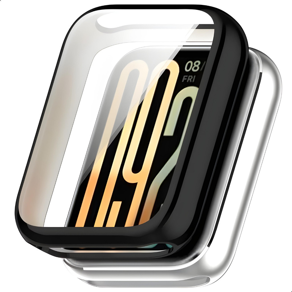 Capa Case Bumper Proteção 360 Tela Para Xiaomi Mi Band 9 Pro