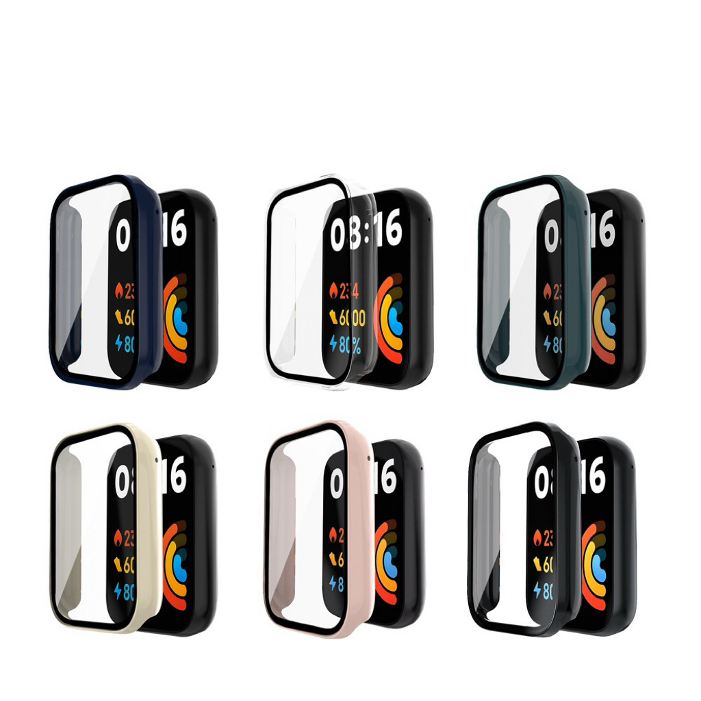 Capa Case Com Proteção Na Tela Para Xiaomi Band 8 Pro