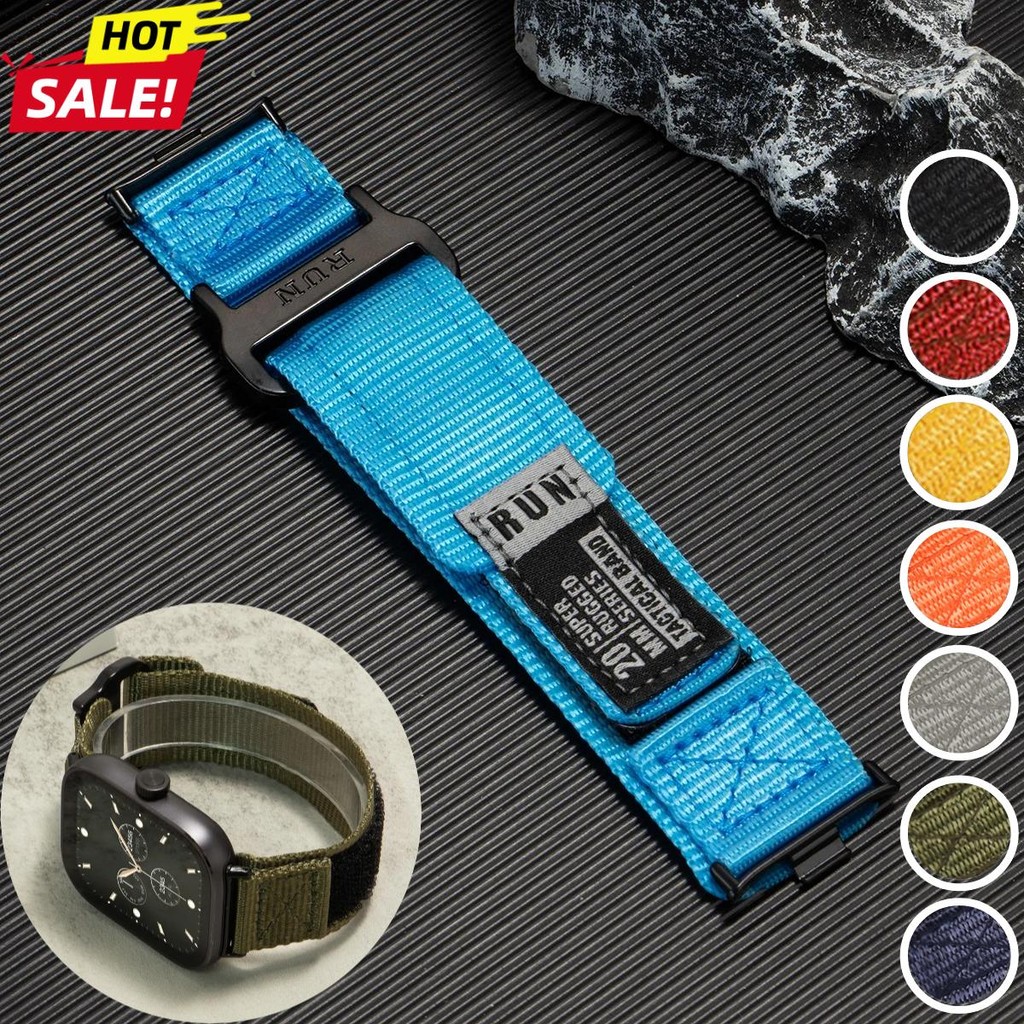 Pulseira De Nylon Para Redmi Watch 5 4 Elástica Ajustável Esportiva Xiaomi Mi Band 8 Pro/9 Acessórios De Banda