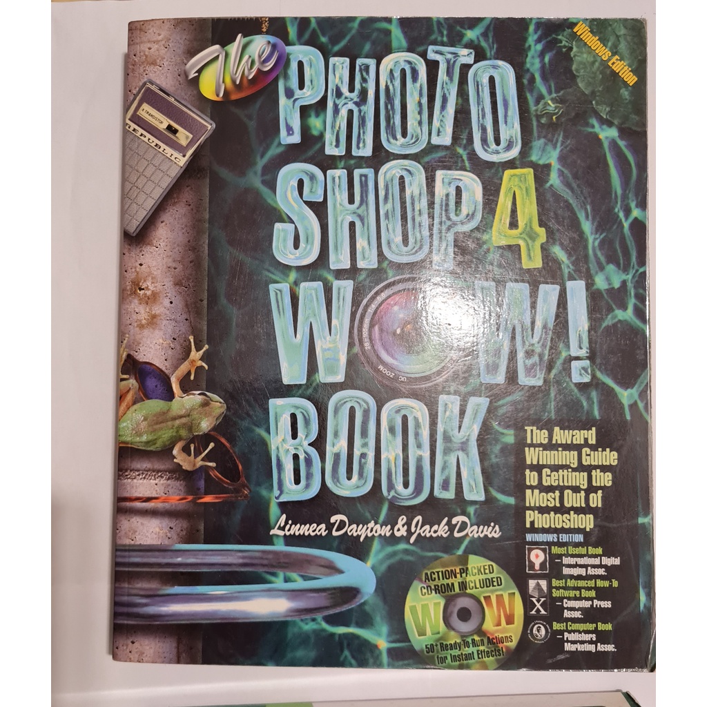 LIVRO, THE PHOTO SHOP 4 WOW BOOK, LINNEA DAYTON E JACK DAVIS