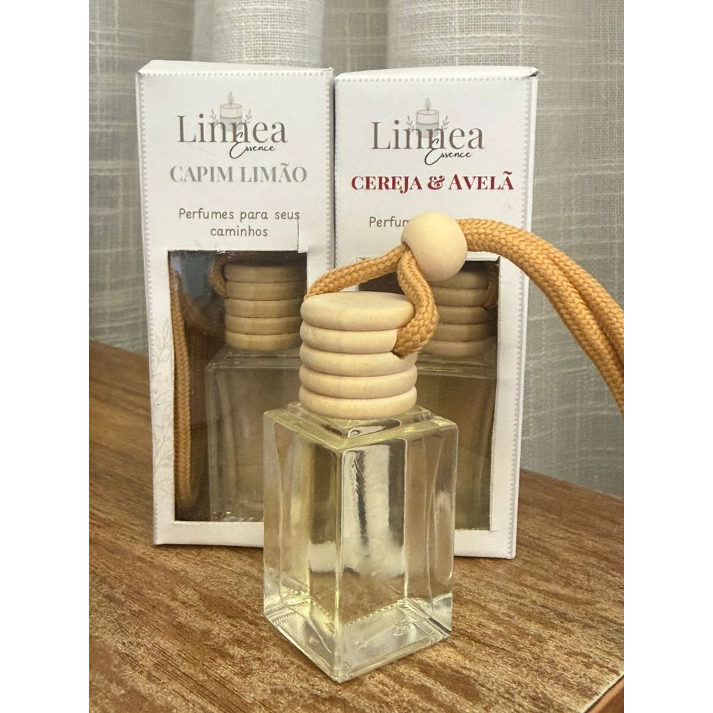 Aromatizador de Carro Linnea Essence | Perfume Automotivo Premium