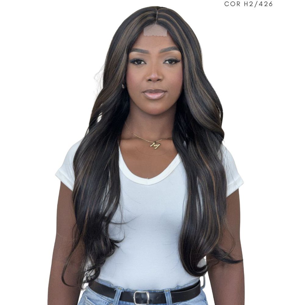 Lace Wig Linnea Orgânica Ondulada