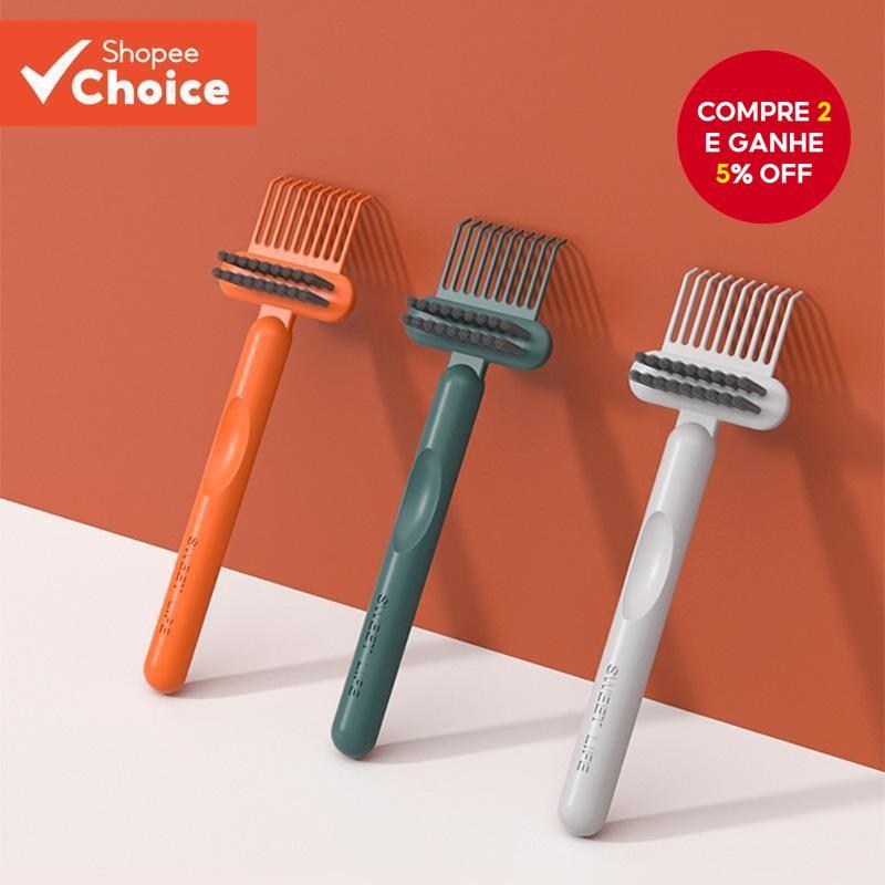 1PC Pente Escova De Limpeza Oca airbag Simples Cabelo Encaracolado Ferramenta Garra