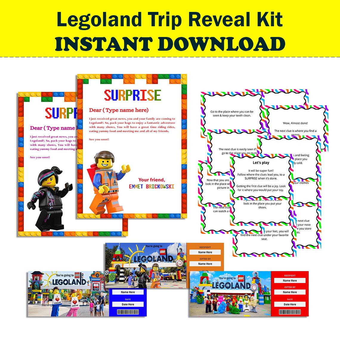 Legoland trip reveal