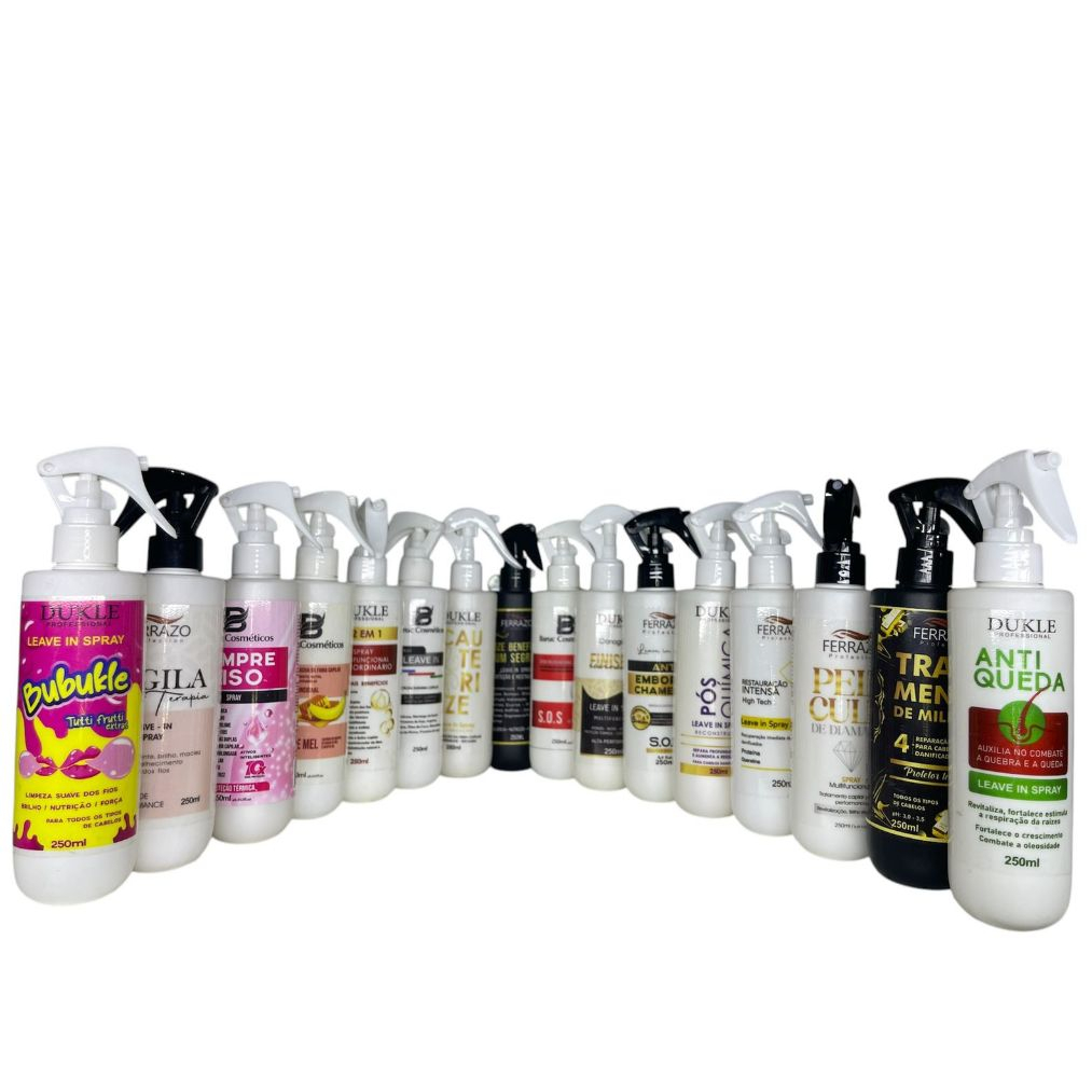 Spray Capilar 250mL Baruc Cosméticos, Dukle Professional e Ferrazo Profection