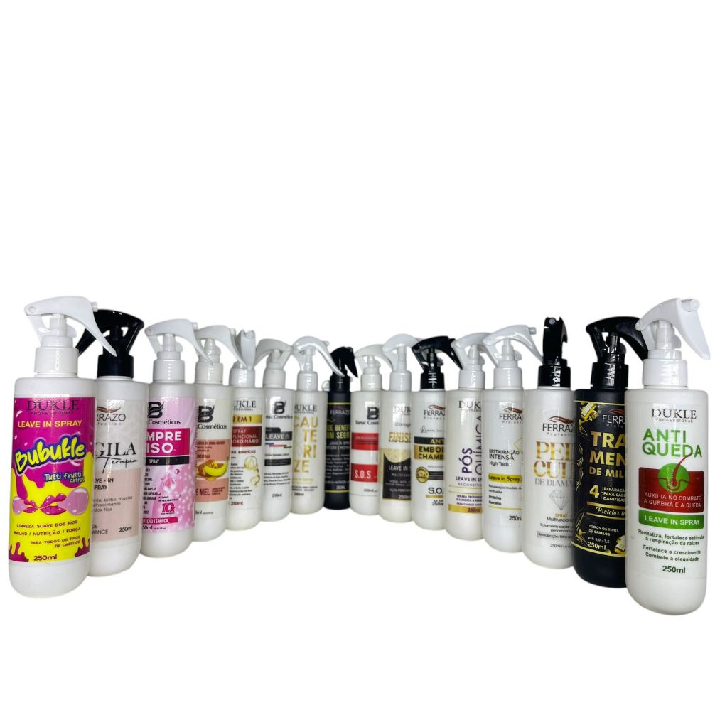 Spray Capilar 250mL Baruc Cosméticos, Dukle Professional e Ferrazo Profection