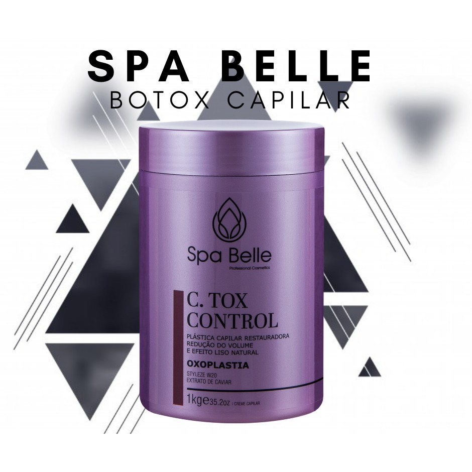 Botox Capilar Profissional C. Tox Control 1Kg - Spa Belle Professional Cosmetics