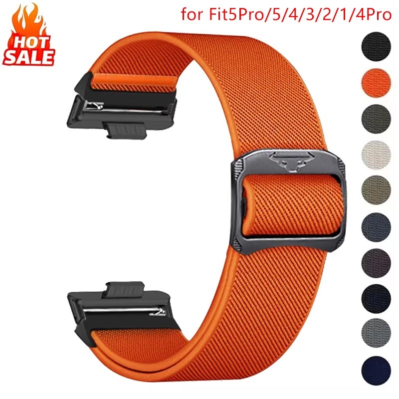 Pulseira Elástica De Nylon Compatível Com Huawei Watch fit 5 Pro/4 3/2/1 Para Fit5 Fit4 Fit3 Homens