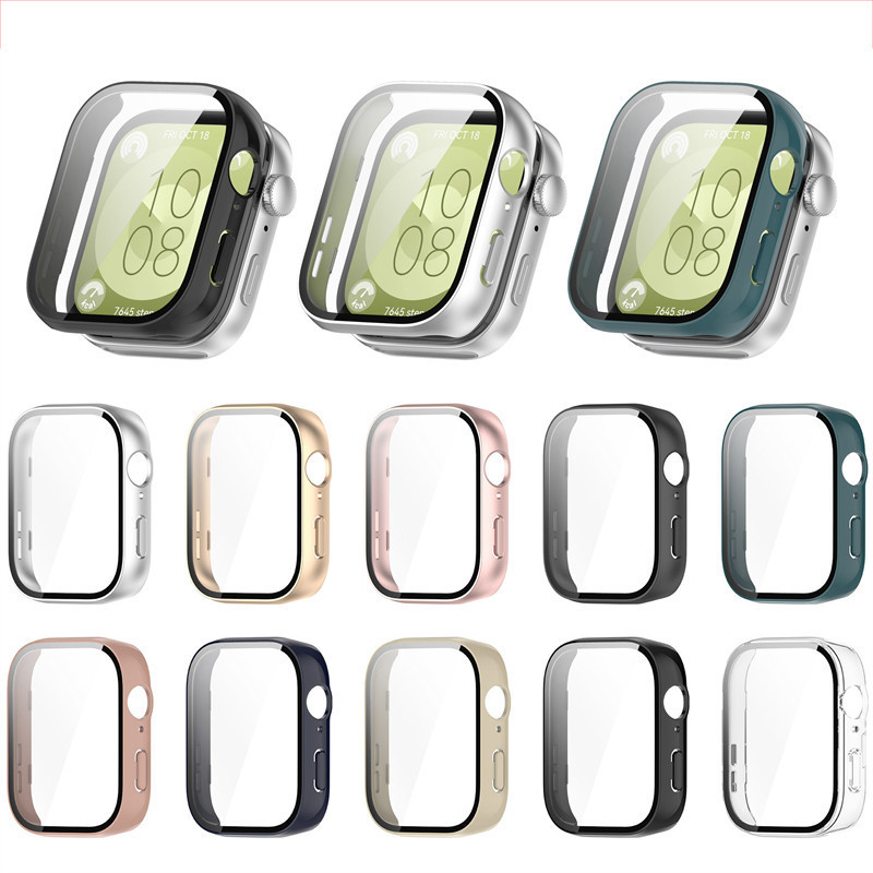 HUAWEI WATCH FIT 5 4 3 PRO Invólucro Capa Protetora Rígida Para PC FIT3 FIT4 FIT5 De Cobertura Total Película De Vidro