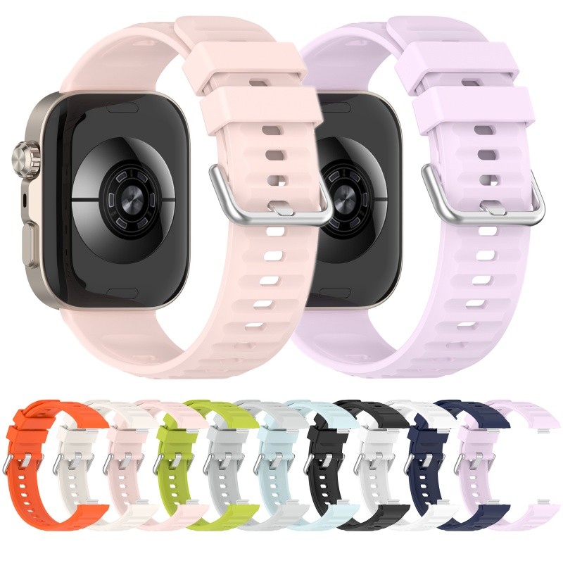 HUAWEI WATCH FIT 3 4 5 Pulseira Colorida De Substituição De Silicone Para FIT5 FIT4 FIT3 Pro Esportiva Acessórios Soft T