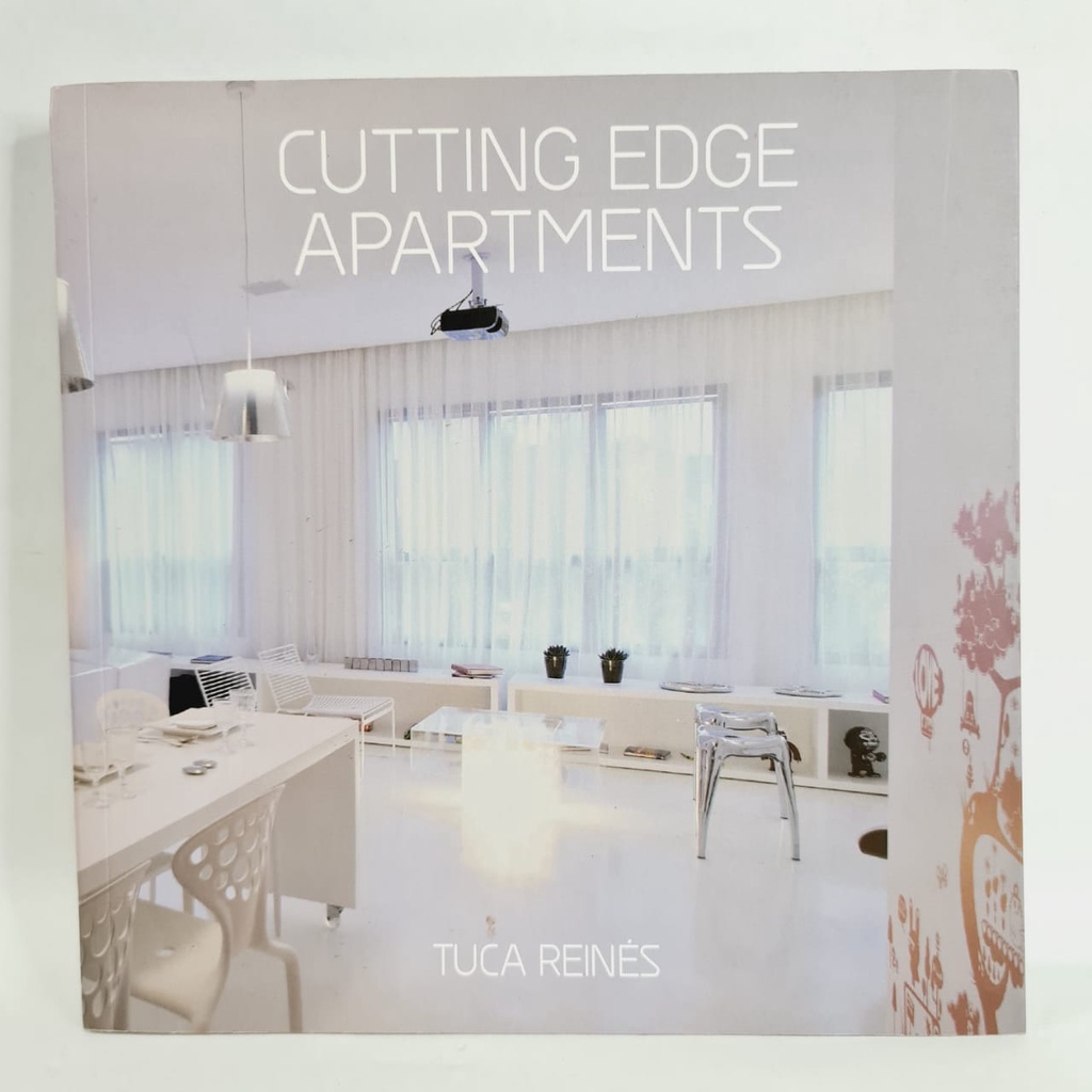 Livro Cutting Edge Apartments - Planta Apartamento Designer Decoração - Tuca Reinés