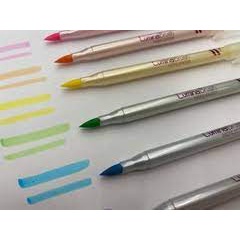 Marca-texto perfumado Lumina Brush  TOM PASTEL Newpen - Estojo com 6 cores