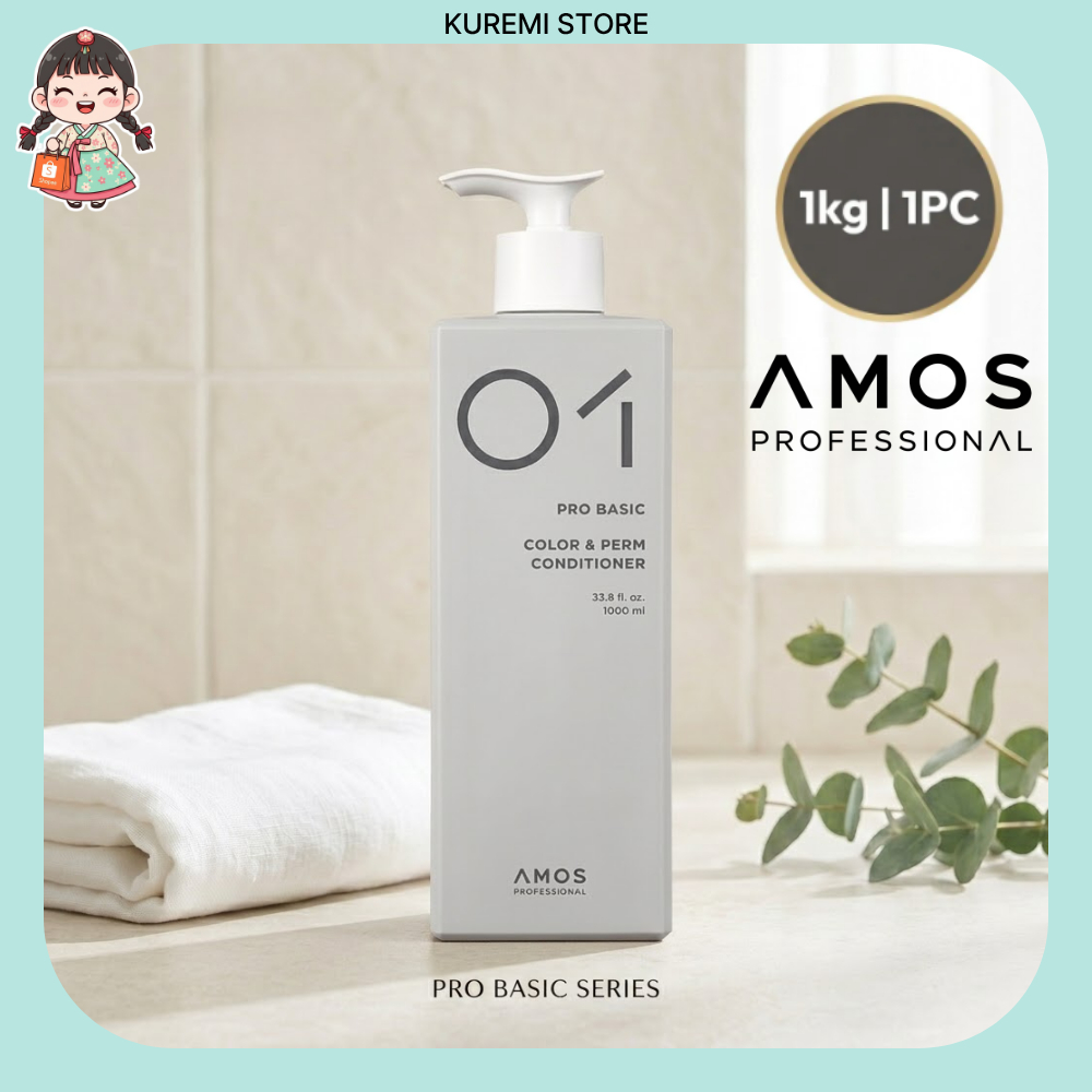 [Amos Professional] Velvet Locks : Condicionador Color & Perm 1000ml | Calmante Pós-Salão