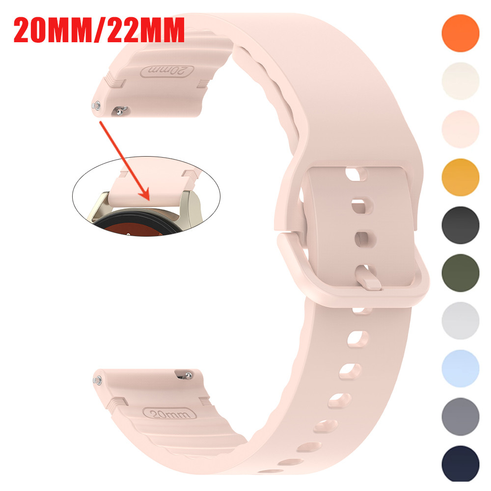 Pulseira Universal De 20mm 22mm Para Samsung Galaxy watch 7 FE 6 4 5 Redmi 3/5 Active/Lite GT 6 5 4 3
