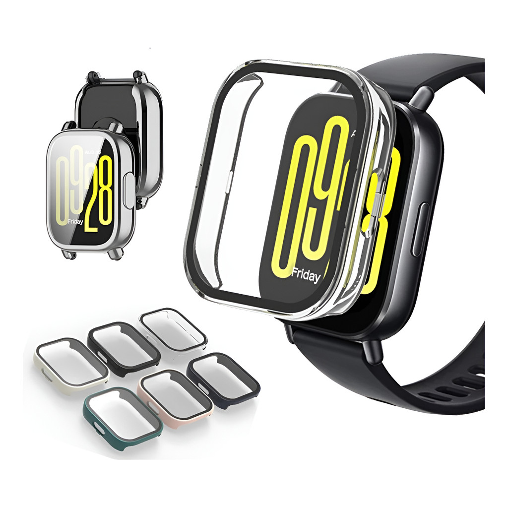 Case Capa Com Película Para Redmi Watch 5 Lite Capinha