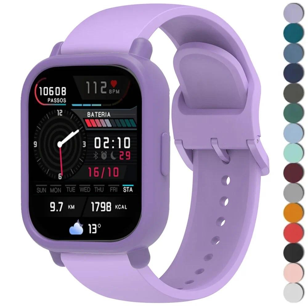 Capa De Silicone + Pulseira Para Redmi Watch 5 , Ativa , Acessórios Correa Lite , Esportiva
