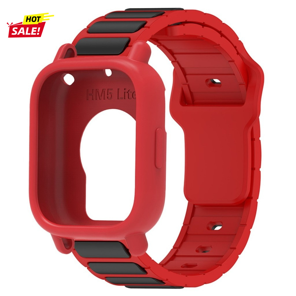 Capa + Pulseira Esportiva De Silicone Para Redmi Watch 5Active 5Lite