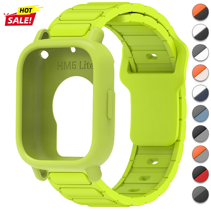 Capa De Silicone + Pulseira Para Redmi Watch 5 Lite/5 De Substituição Ativa Cinto Inteligente Protetora