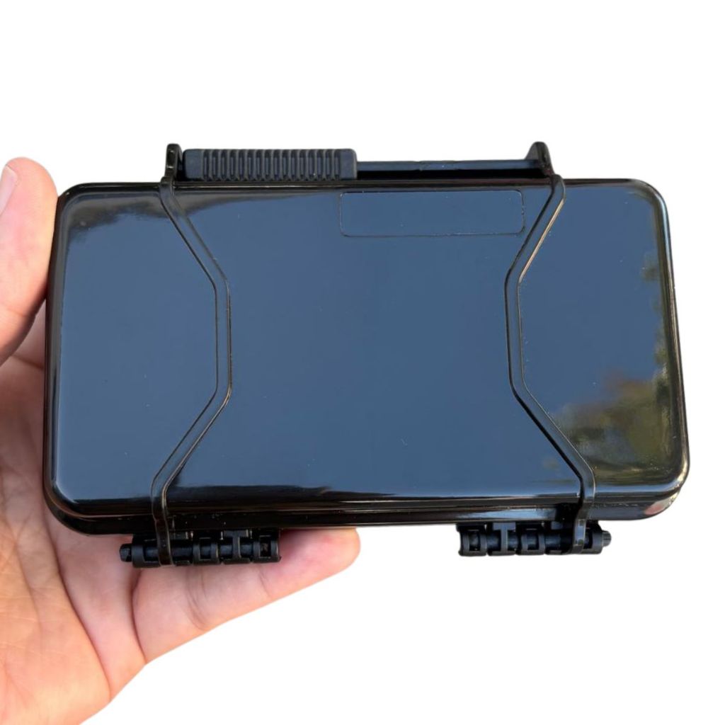 Maleta Mp0004 Hard Case Mala Pequena Resistente Rígida Vedada Ip65 Uso Geral Patola - Cor Preto
