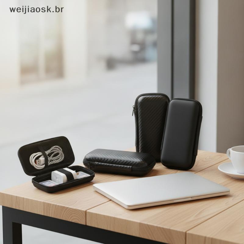 wei Hard EVA Carrying Storage Case Shoproof Resistente A Riscos Organizador Bolsa Para Ferramentas Cosméticas Pequenos G