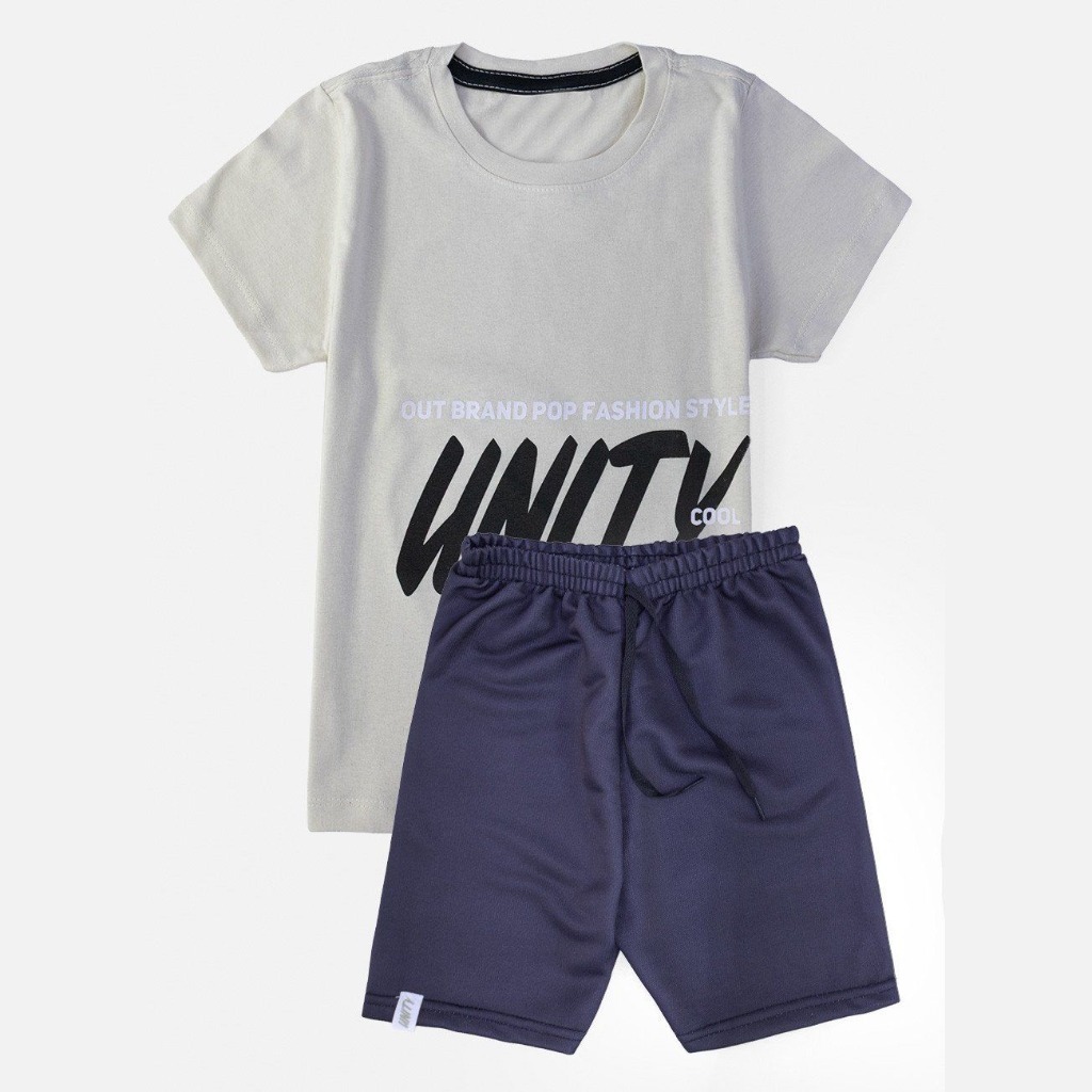 Conjunto Infantil Menino Algodão Verão Caramelo Unity Have Dream La Luna Menino Roupa Criança 1 ao 12