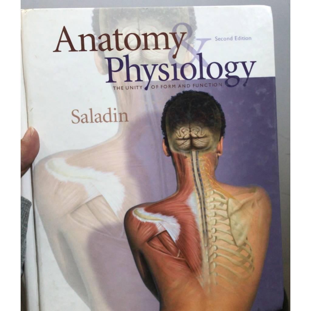 ANATOMY PHYSIOLOGY THE UNITY OF FORM AND FUNCTION (CAPA DURA EM INGLÊS)