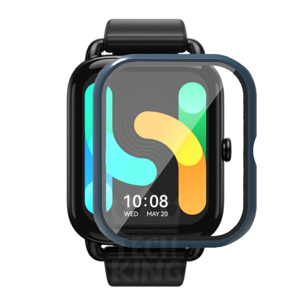 capa case cobre a tela toda para smartwatch Haylou Rs4 plus