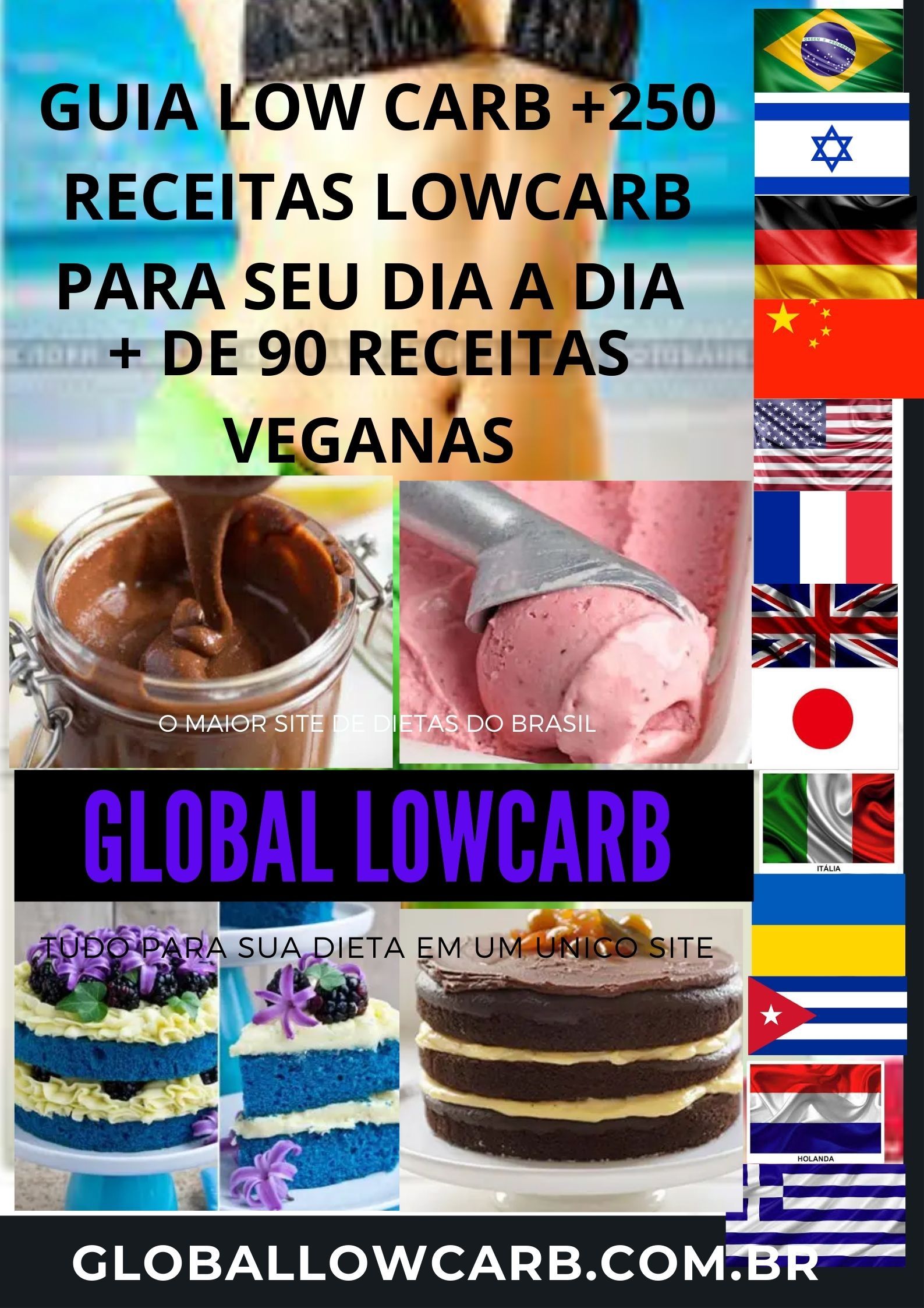 250 GLOBAL LOWCARB RECIPES