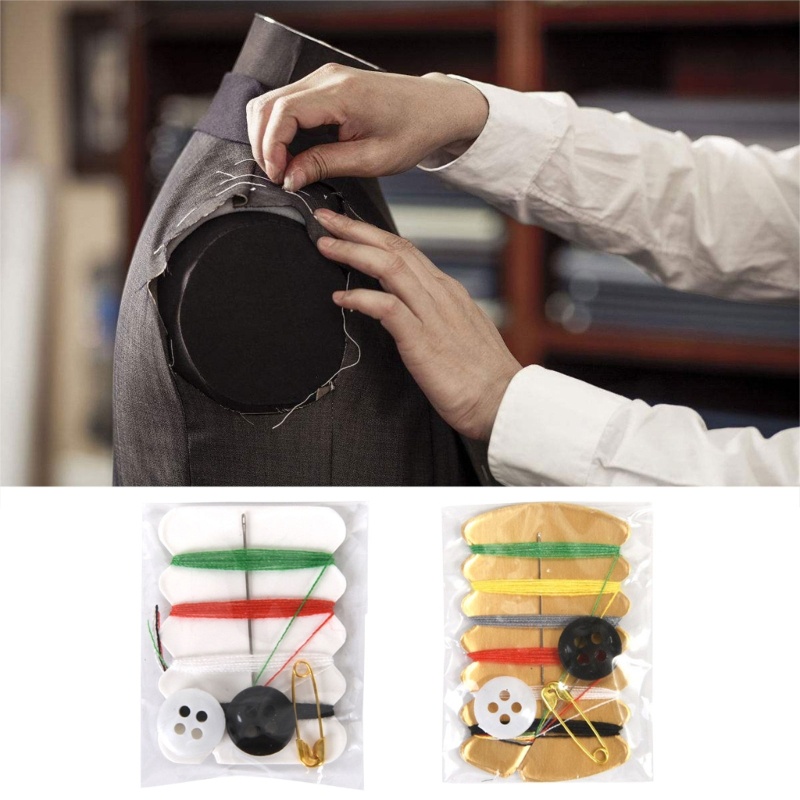 blg 20 Sets Home Travel Portable Fix Sewing Costura Viagem Agulha Pré-Rosca K