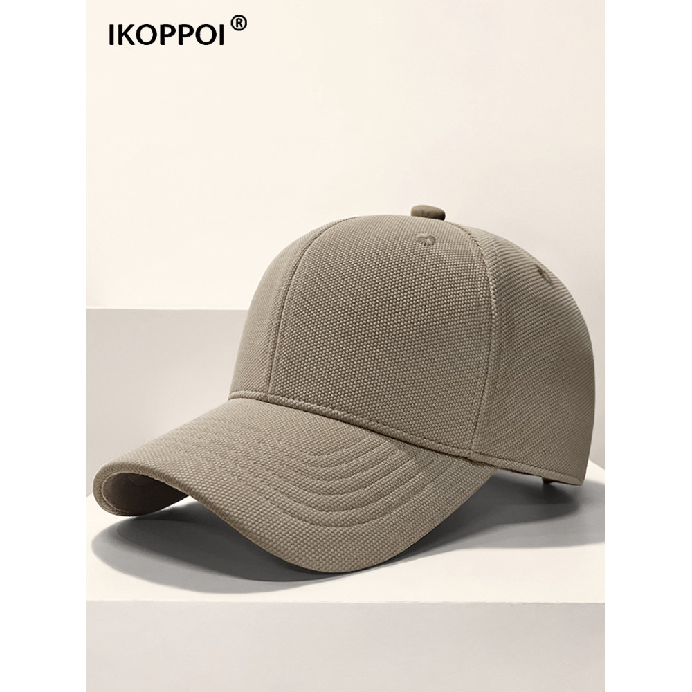 Light Luxury Solid Color Light Board Homens Mulheres Mesmo Estilo Hard Top Boné de Beisebol Simples Protetor Solar Chapé