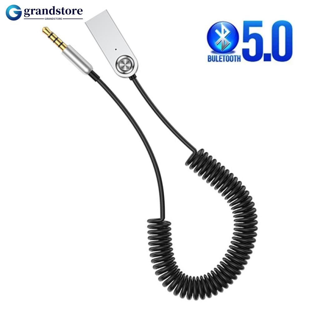GS Cabo Dongle Adaptador Bluetooth Aux Para Carro 3.5mm Jack 5.0 4.2 4.0 Receptor De Música De Áudio G4S5
