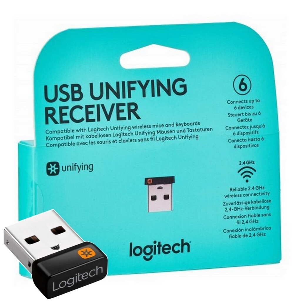 Receptor Receiver Logitech Unifying USB